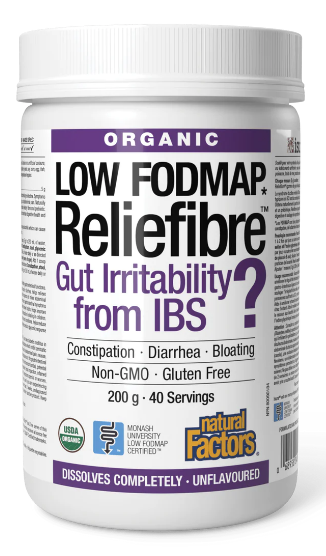 Natural Factors Reliefibre Powder Unflavoured 200g