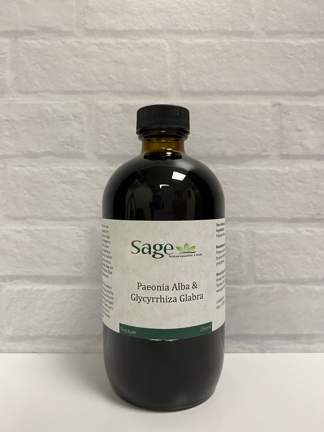 Sage's Paeonia Alba & Glycyrrhiza Glabra 250ml
