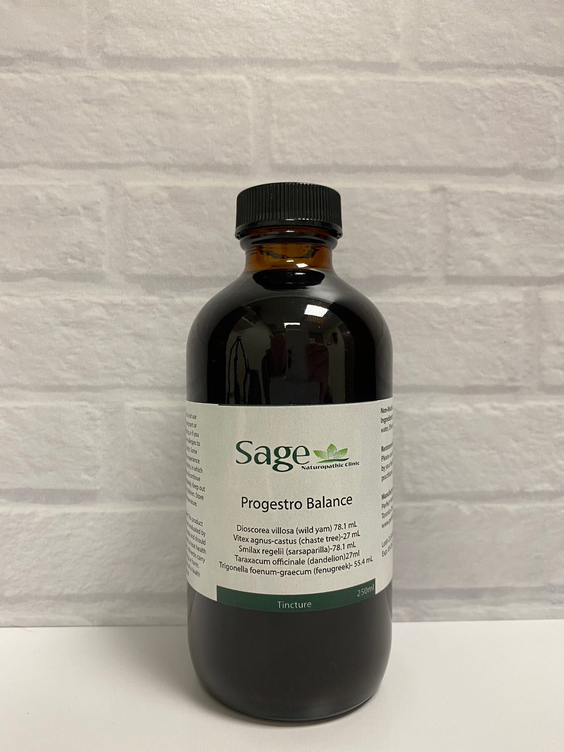 Sage's Progestro Balance 250ml