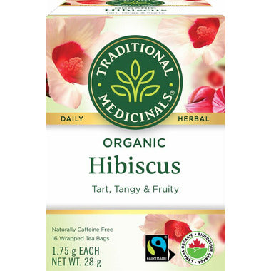 Traditional Medicinals Organic Hibiscus Tea 16 Bags