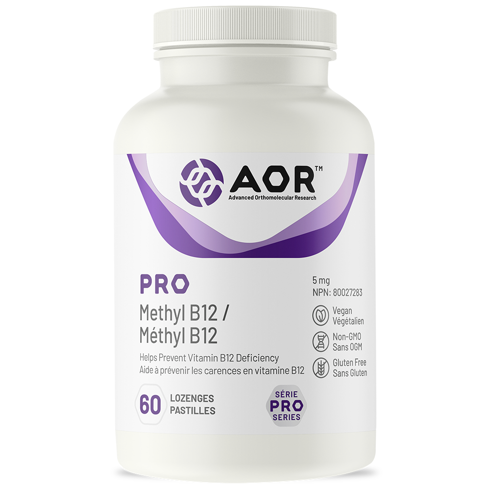 AOR Pro Methyl B12 60 Losenges