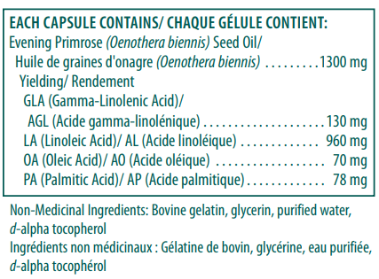 Genestra GLA 130 Primrose Oil 90 Softgels