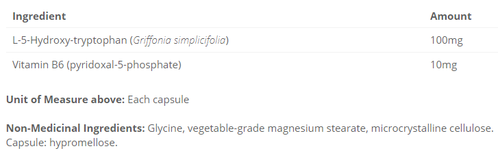 Cyto-Matrix Cyto-Calm 90 Vegetable Capsules ingredients