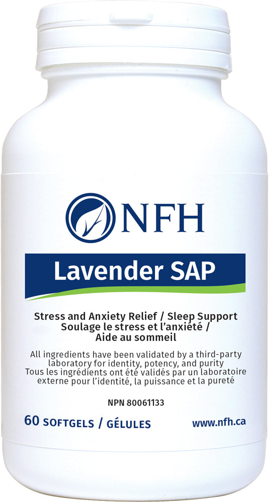 NFH Lavender SAP 60 Softgels
