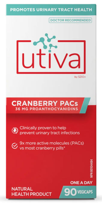 Utiva Cranberry PAC 90 Vegicaps