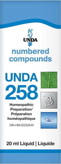 UNDA Numbered Compounds