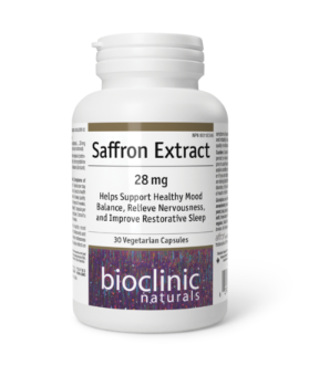 Bioclinic Saffron Extract 30 Vegetable Capsules