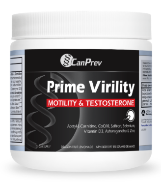 CanPrev Prime Virility Fertility & Testosterone Powder 150 grams