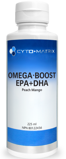 Cyto-Matrix Omega-Boost - EPA+DHA - Peach Mango 225ml Liquid