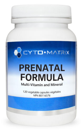 Cyto-Matrix Prenatal Formula 120 vegetarian capsules