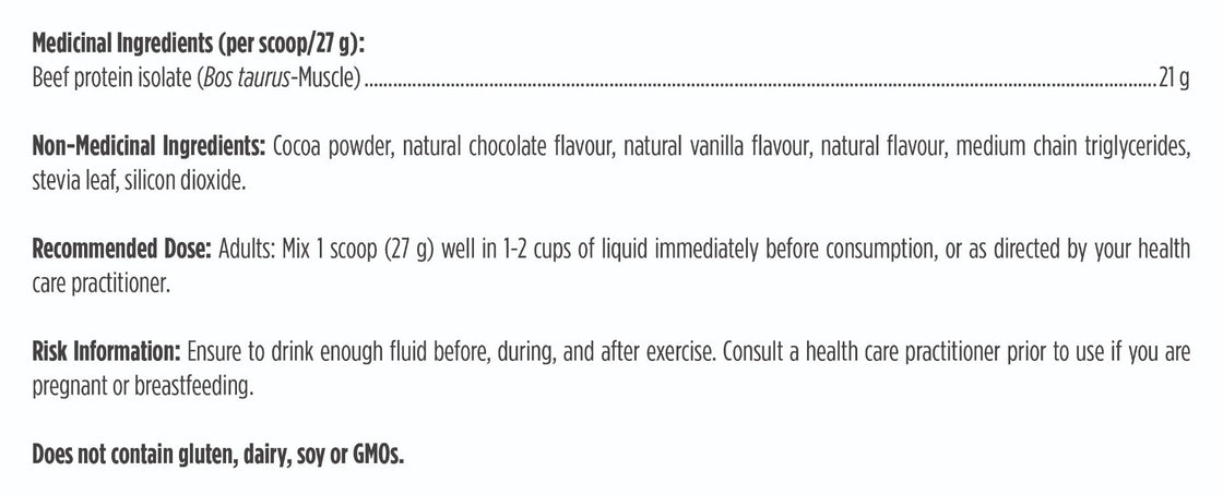Designs for Health PurePaleo Chocolate Protein Powder 810 grams