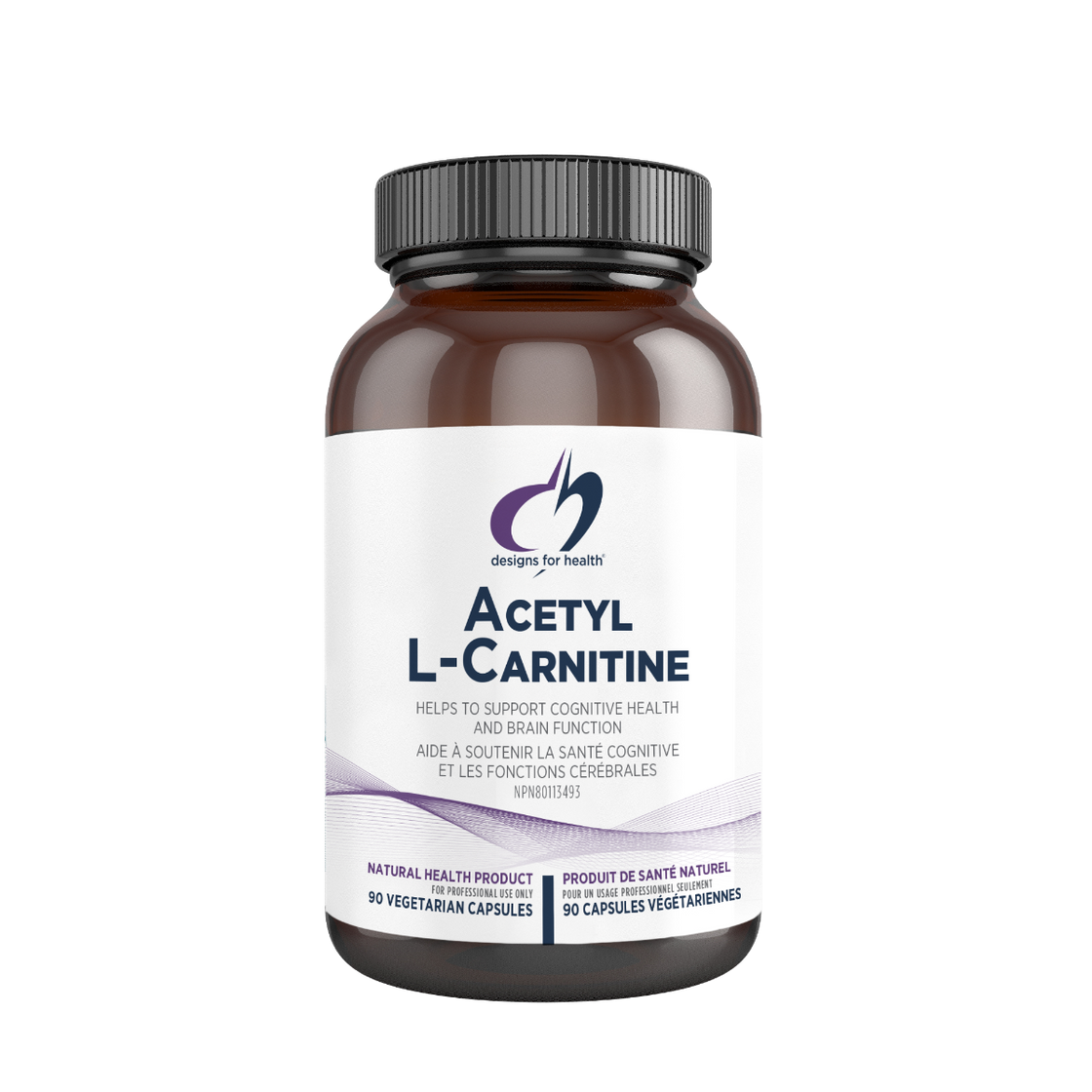 Designs for Health Acetyl L-Carnitine 90 Vegetarian Capsules