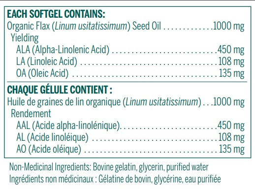 Genestra Flax Oil Capsules 90 Softgels