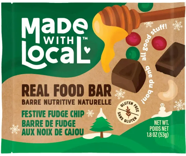 Made with Local Festive Fudge Chip 53g