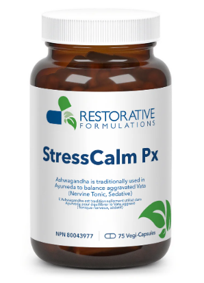 Restorative Formulations StressCalm Px 75 Vegi-Capsules