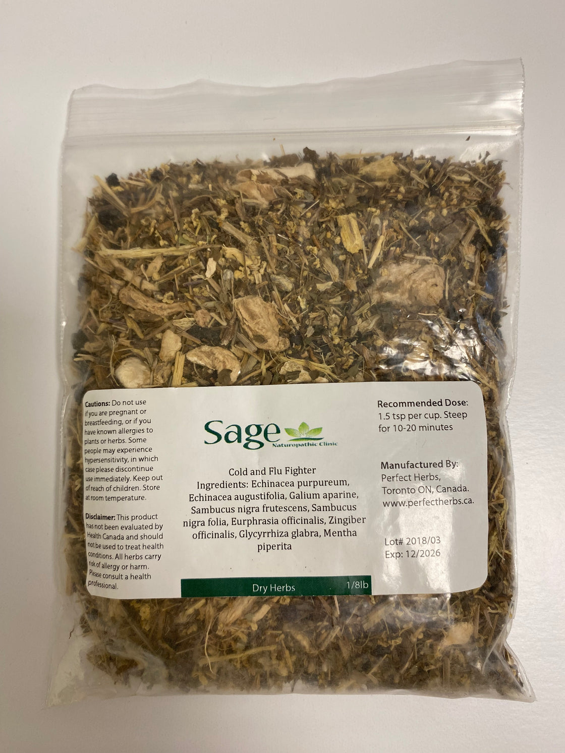 Sage's Cold & Flu Fighter Tea