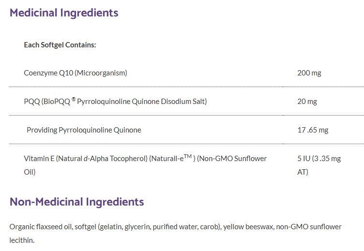 Bioclinic PQQ-10 60 Softgels