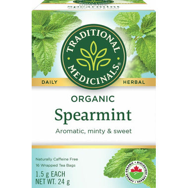 Traditional Medicinals Organic Spearmint Tea 16 Bags
