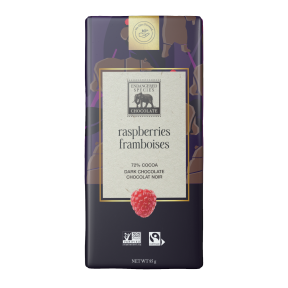 Endangered Species Dark Chocolate with Raspberry 85g