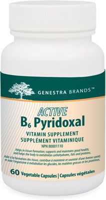 Genestra Active B6 Pyridoxal 60 Vegetarian Capsules