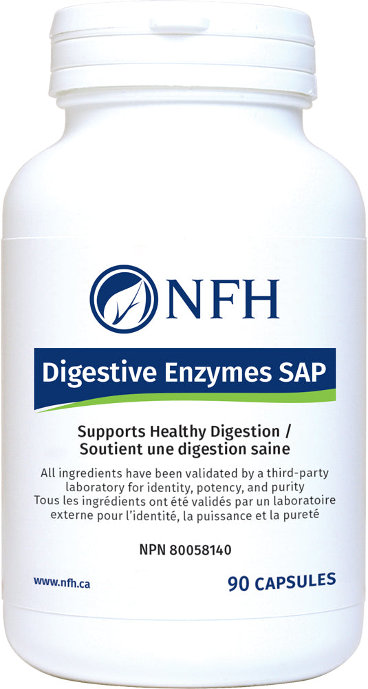 NFH Digestive Enzymes SAP 90 Capsules