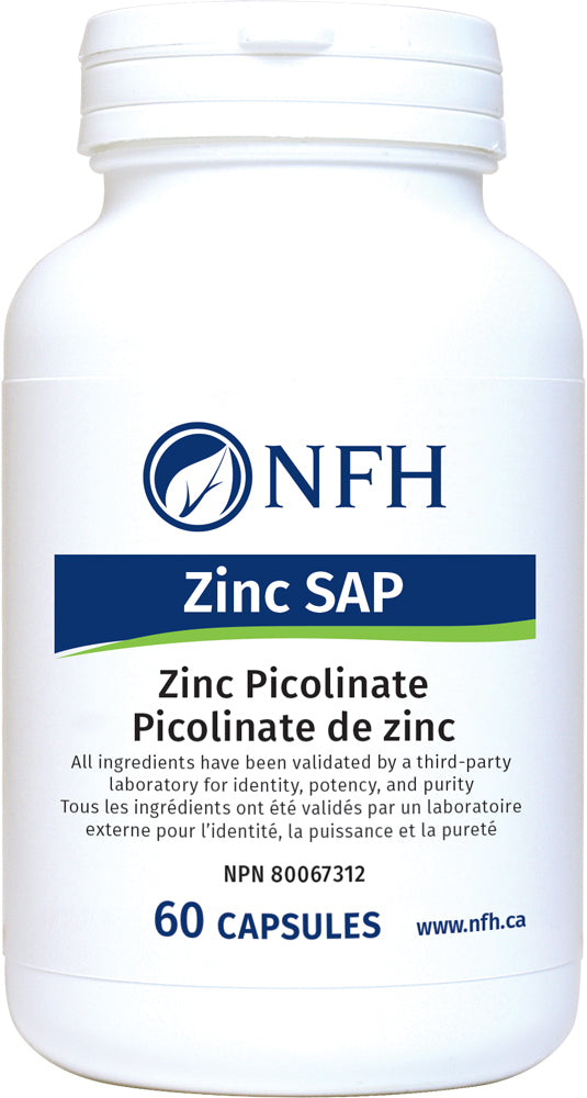 NFH Zinc SAP 60 Capsules