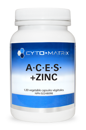 Cyto-Matrix Aces + Zinc 120 Vegetarian Capsules