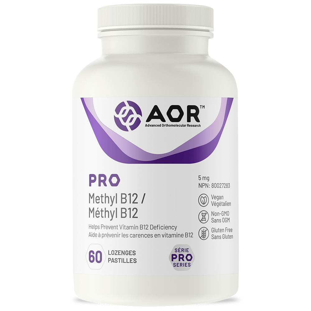 AOR Pro Methyl B12 60 Lozenges