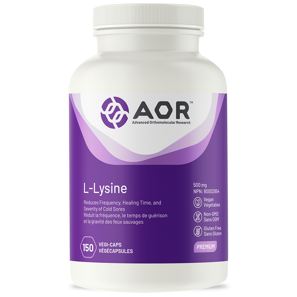 AOR-L-Lysine 150 Veggie Caps