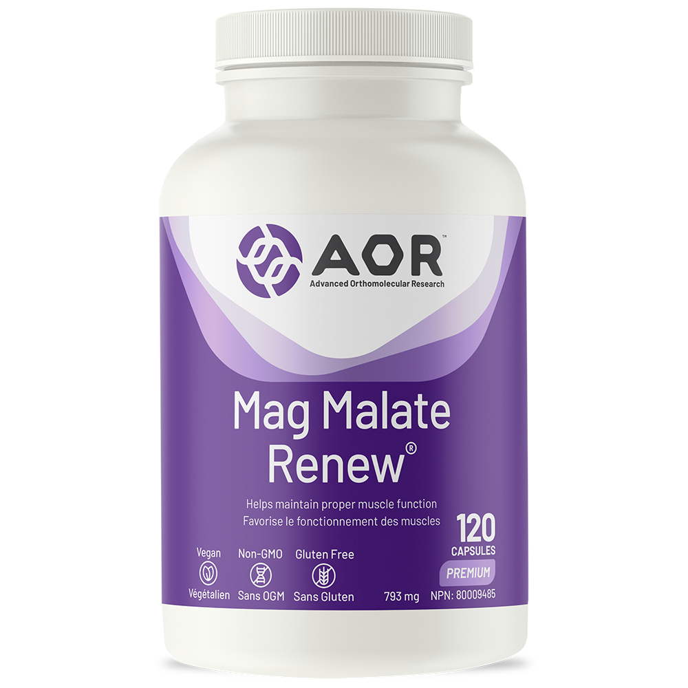 AOR-Mag-Malate-Renew-120 capsules