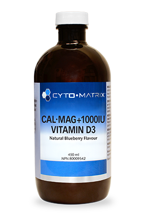 Cyto-Matrix Cal-Mag + 1000IU Vitamin D3 450ml Liquid