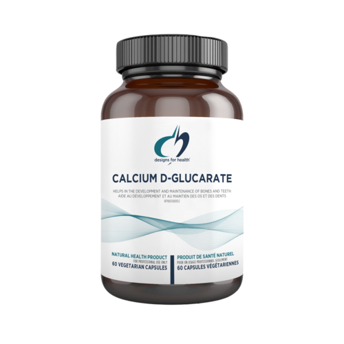 Designs for Health Calcium d-Glucarate 60 Vegetarian Capsules