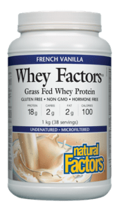 Natural Factors Whey Factors Protein Powder 1kg