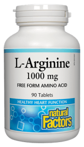 Natural Factors L-Arginine 90 tablets