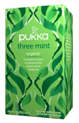 Pukka Three Mint 20 Herbal Tea Sachets