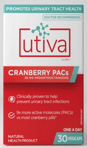 Utiva Cranberry PAC 30 Vegicaps